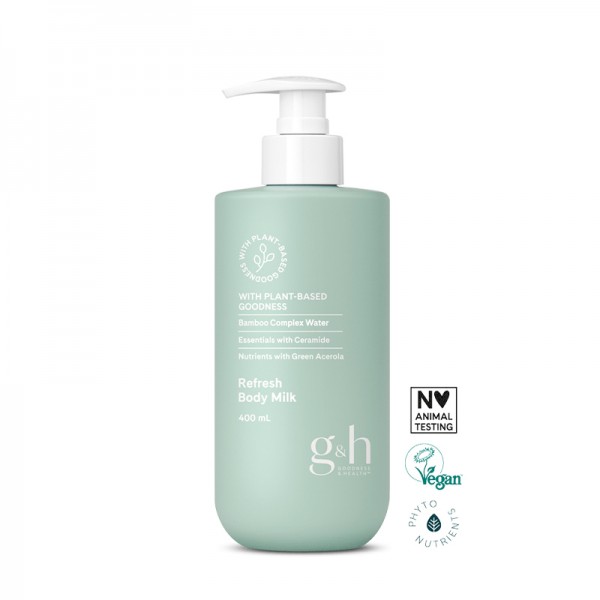 g&amp;h GOODNESS &amp; HEALTH Refresh - Körpermilch - 400 ml - Amway
