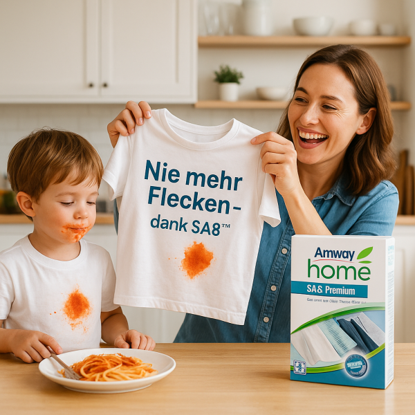 Lachen-uber-Tomatensaucenflecken