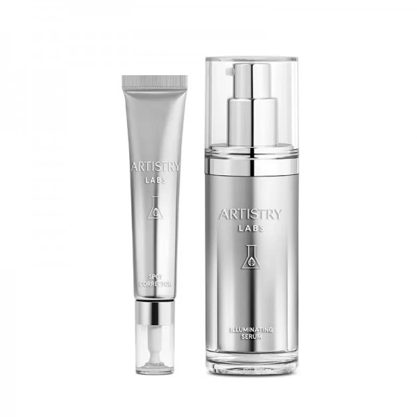 Artistry Labs - Illuminating System - Serum – 30 ml + Anti-Pigment Korrekturstift – 15 ml - Amway
