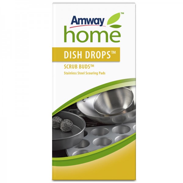 Topf- und Geschirrreiniger aus Edelstahl DISH DROPS™ SCRUB BUDS™ - 4 Stück - Amway