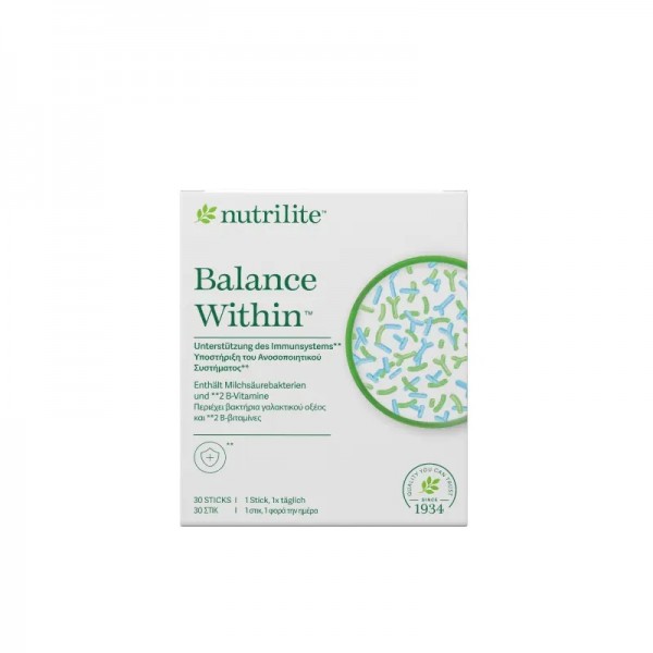 Nutrilite Balance Within - 30 Sticks - Zwei Stämme Milchsäure produzierenden Bakterien - Amway
